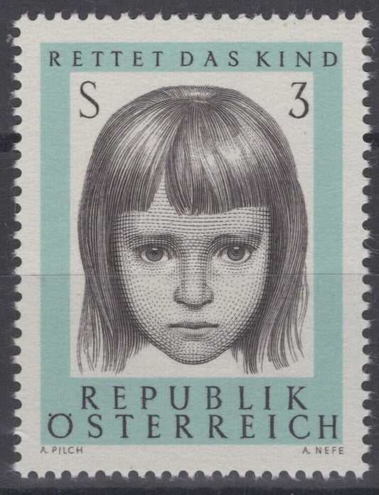 Austria 777 MNH Save the Child Society