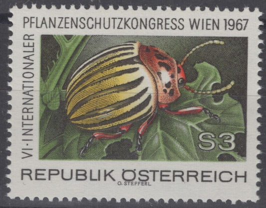 Austria 796 MNH Potato Beetle Insect Plant Protection