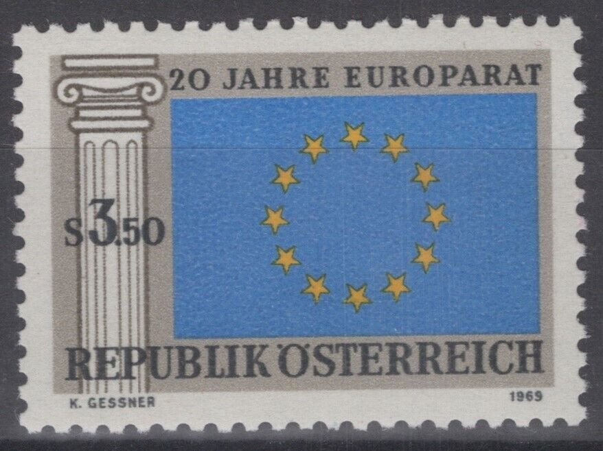 Austria 838 MNH Council of Europe Emblem Government