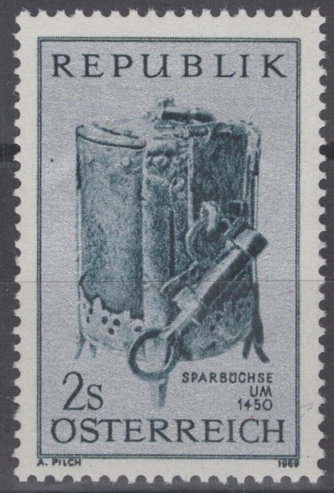 Austria 856 MNH Savings Box Business