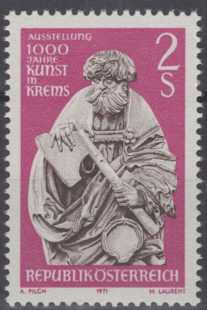 Austria 898 MNH St. Matthew Statue Art