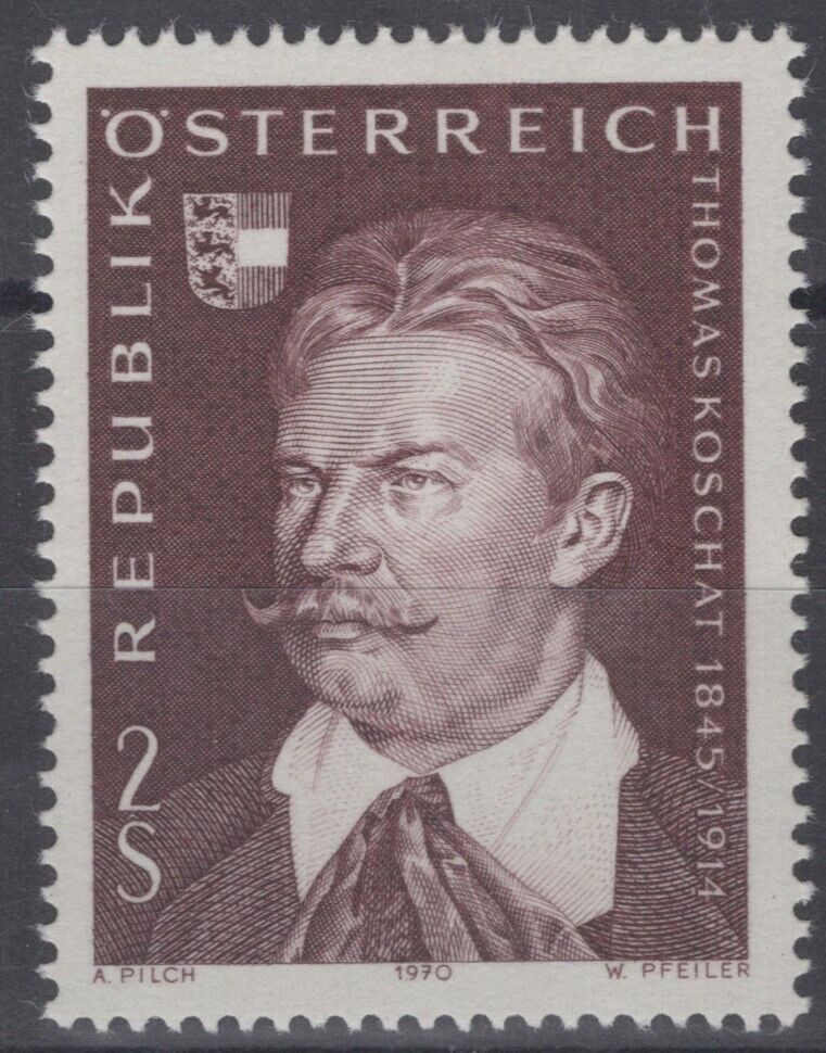 Austria 880 MNH Thomas Koschat Song Composer Music