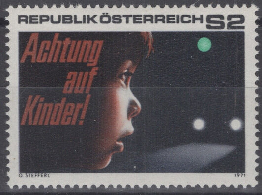 Austria 889 MNH Traffic Safety Watch Out For Children