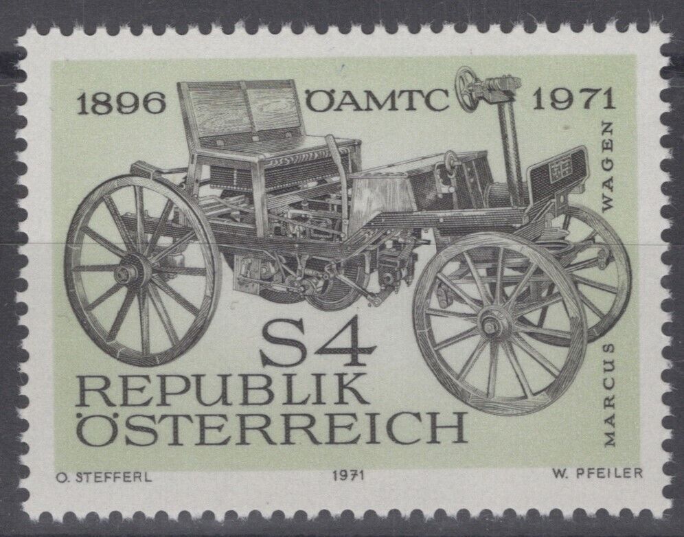 Austria 906 MNH Marcus Car Automobile Transportation