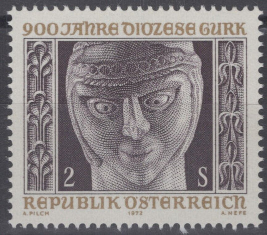 Austria 921 MNH Sculpture Gurk Cathedral  Art