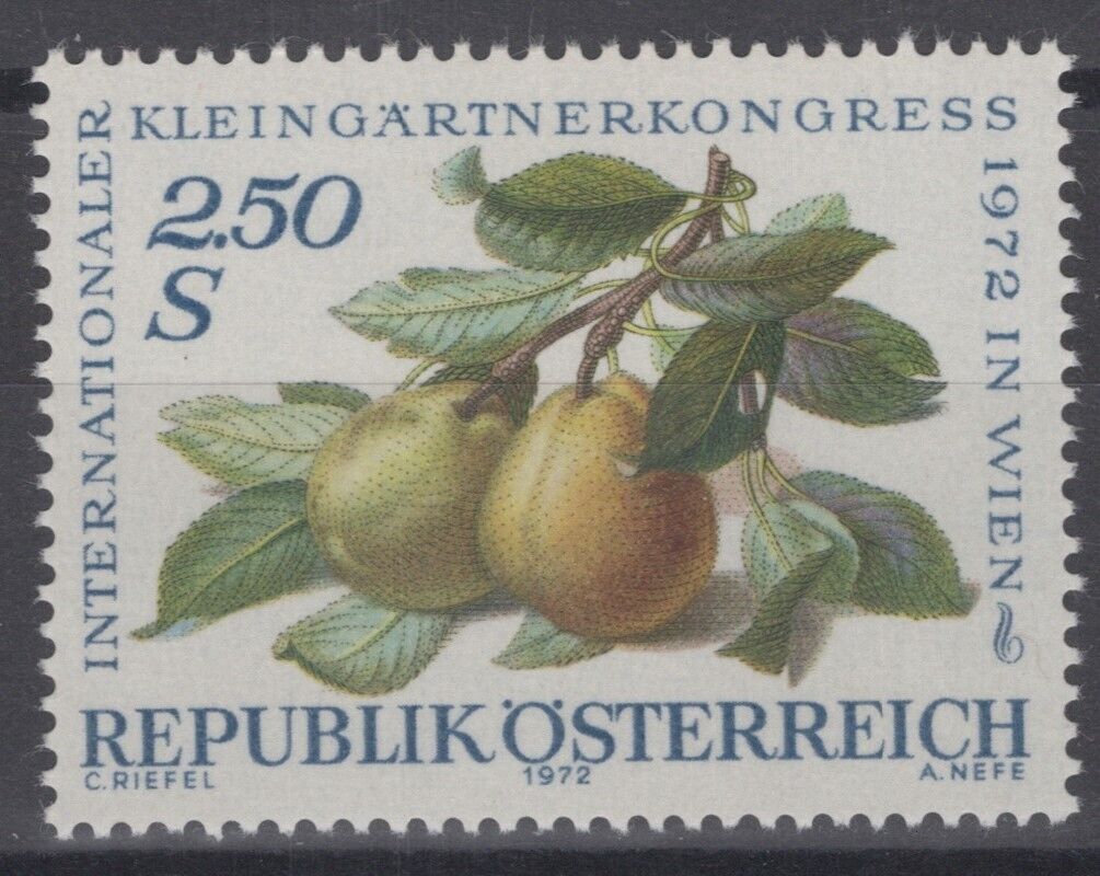 Austria 928 MNH Pears Fruit Farming