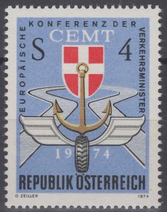 Austria 995 MNH Transportation Symbol