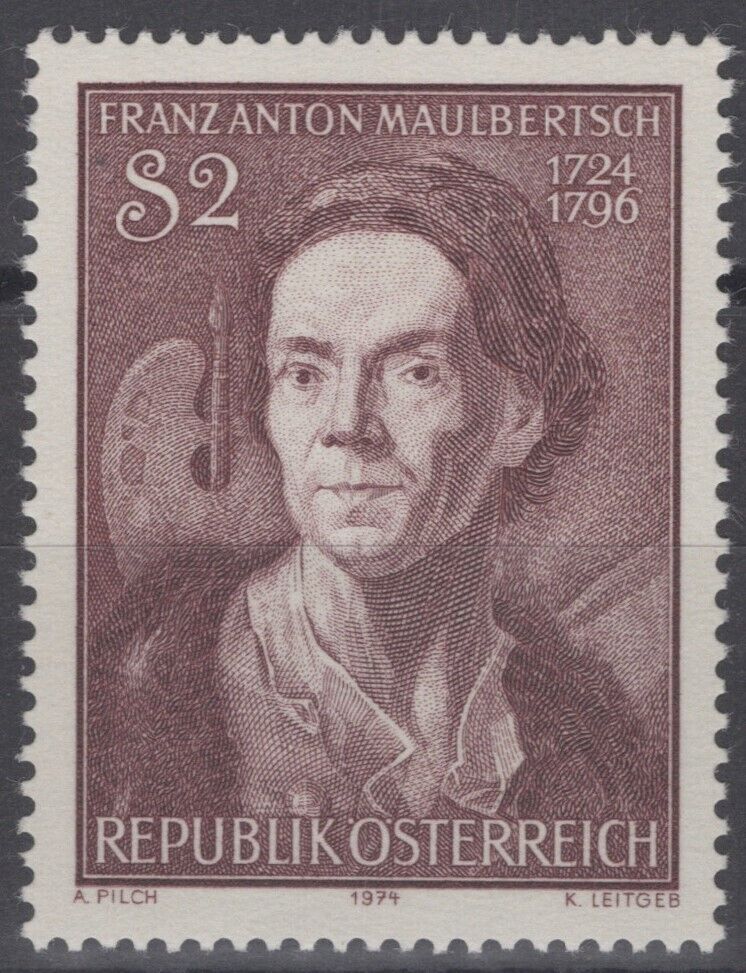 Austria 992 MNH  Franz Anton Maulbertsch Painter Artist