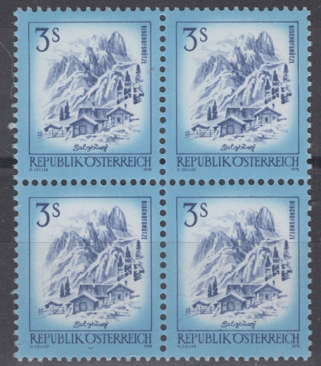 Austria 1102 MNH Block Bishofsmutze Highest Mountain Peak