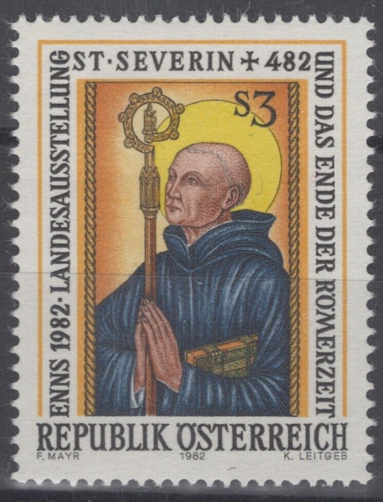 Austria  1205 MNH St. Severin End of Roman Era