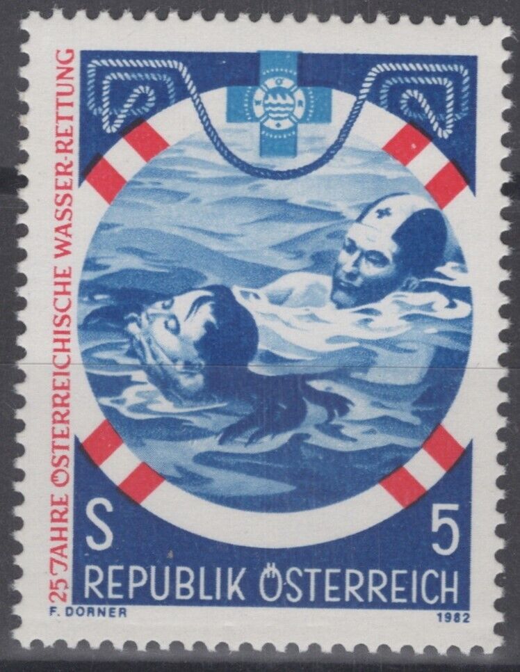 Austria 1204 MNH Water Rescue Service