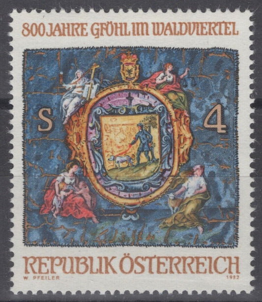 Austria 1212 MNH Gfohl Market Town