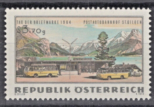 Austria B314 MNH Semi-Postal Post Bus Terminal