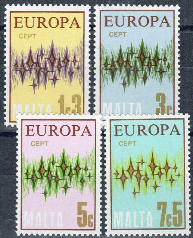 Malta 450-453 MNH Communications Zayix 073122S27