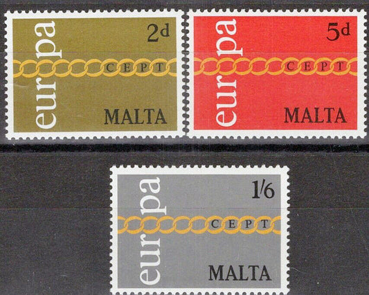 Malta 425-427 MNH Europa Issue Zayix 073122S23