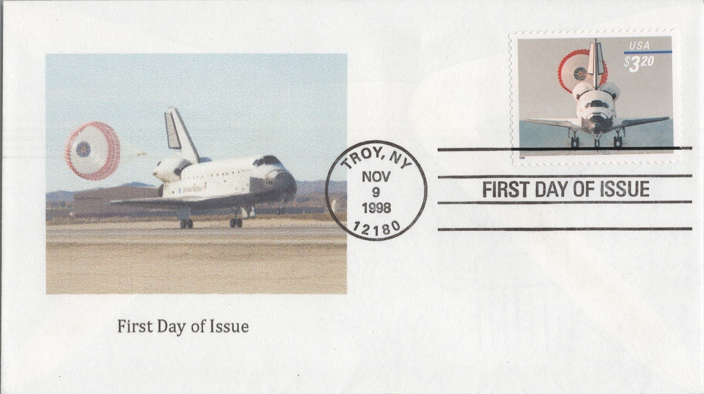 US 3261 FDC Space Voyage cachet Troy, NY unofficial city ZAYIX 061722SM28
