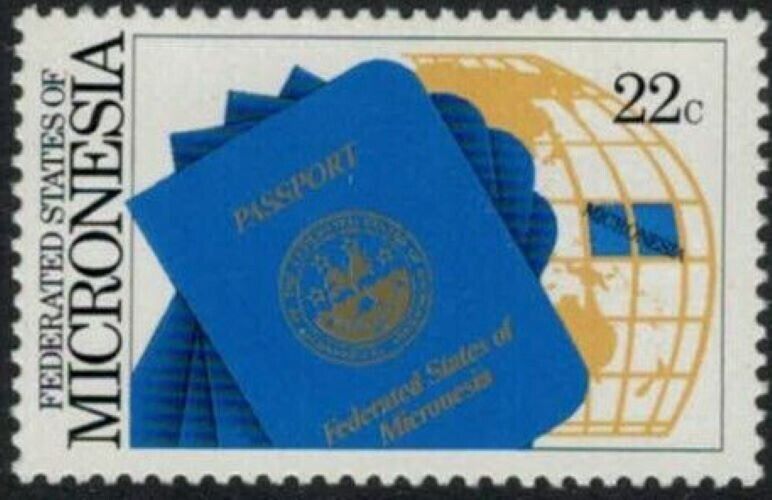 Micronesia 53 MNH First Passport