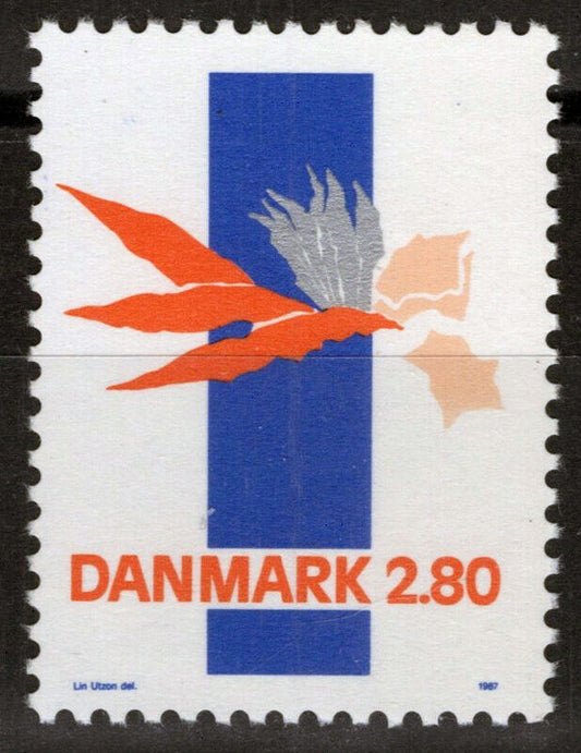 Denmark 832 MNH Art Abstract Lin Utzon Artist 083022S57