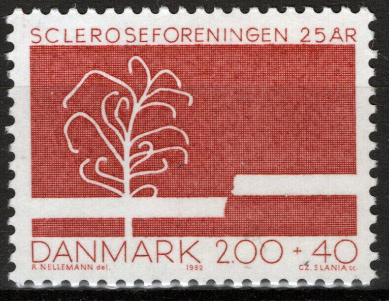 Denmark B62 MLH Stem & Broken Line Multiple Sclerosis Medical 083022S80