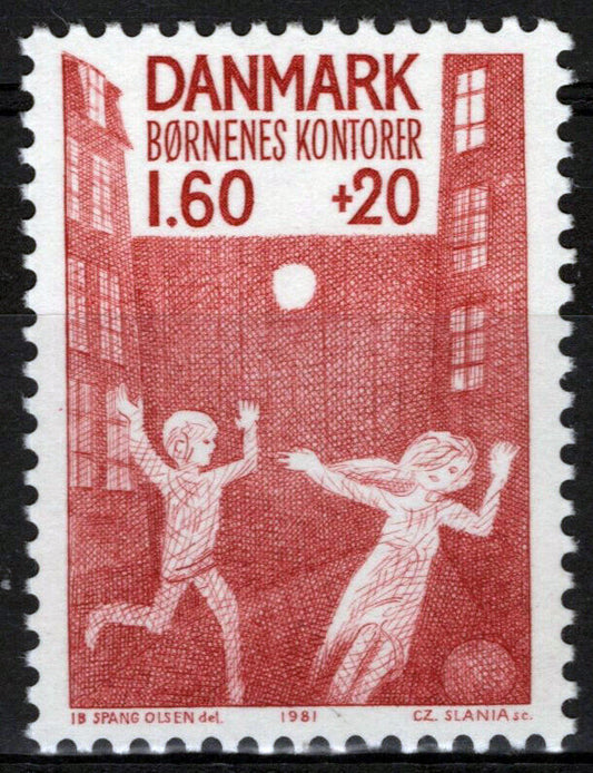 Denmark B60 MLH Child Welfare Children Playing Sports 083022S78