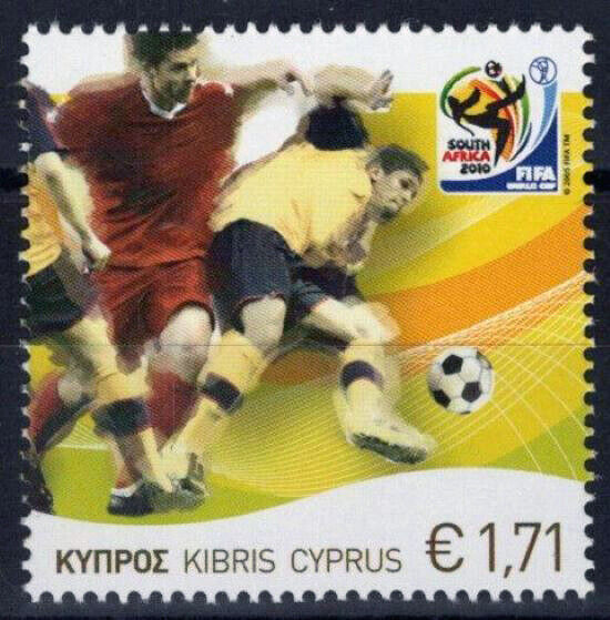 Cyprus 1128 MNH World Cup Soccer Sports Athletes 090522-S10