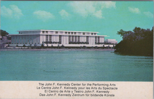 ZAYIX Postcard John F Kennedy Center Performing Arts Washington DC  090222PC10