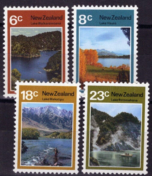 New Zealand 507-510 MNH New Zealand Lakes Nature 090722S74