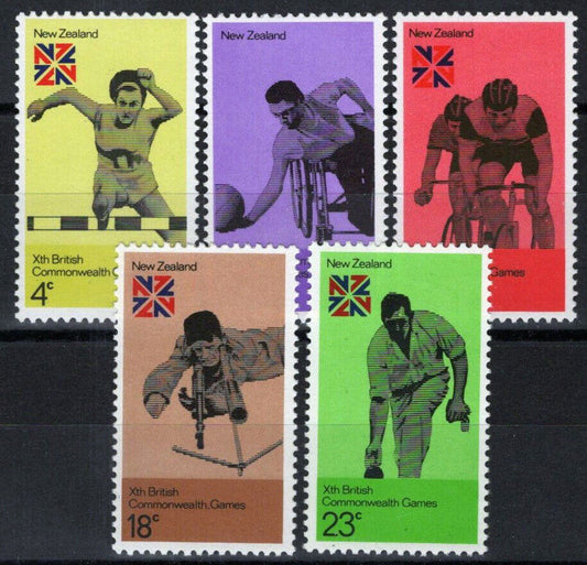 New Zealand 547-551 MNH Sports Commonwealth Games 090722S78