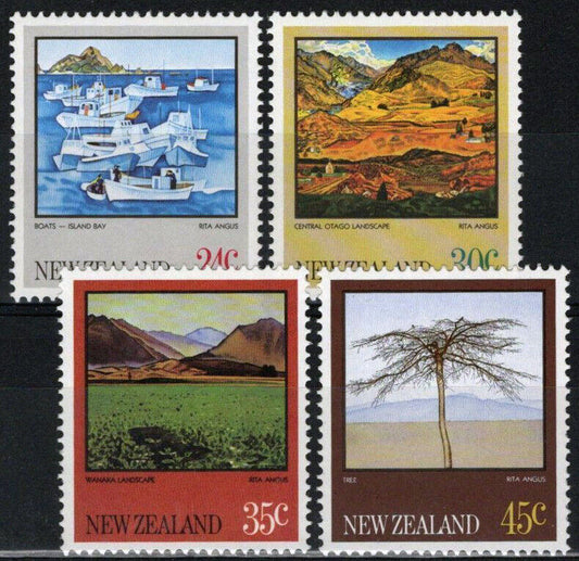 New Zealand 780-783 MNH Landscapes Wanaka Otago Sailing Boats 092022S46