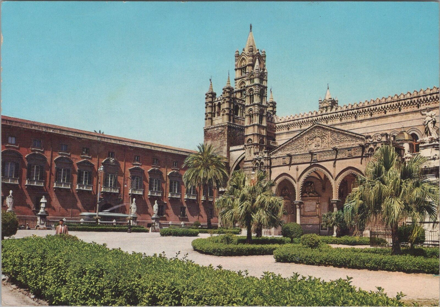 ZAYIX Postcard Palermo Cathedral Italy 090222PC123