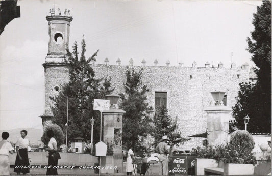 ZAYIX Postcard Real Photo Palacio de Cortes Cuernavaca Mexico 090222PC130