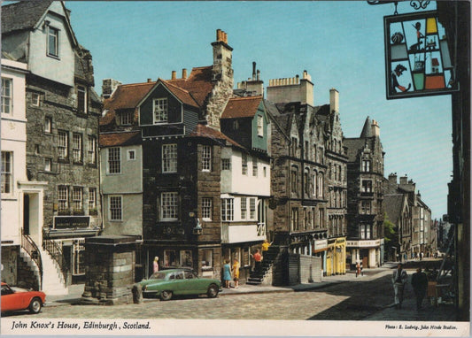 ZAYIX Postcard John Knox's House Edinburgh Scotland 090222PC124