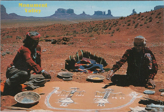 ZAYIX Postcard Navajo Tribal Park Monument Valley Arizona Artists 090222PC148