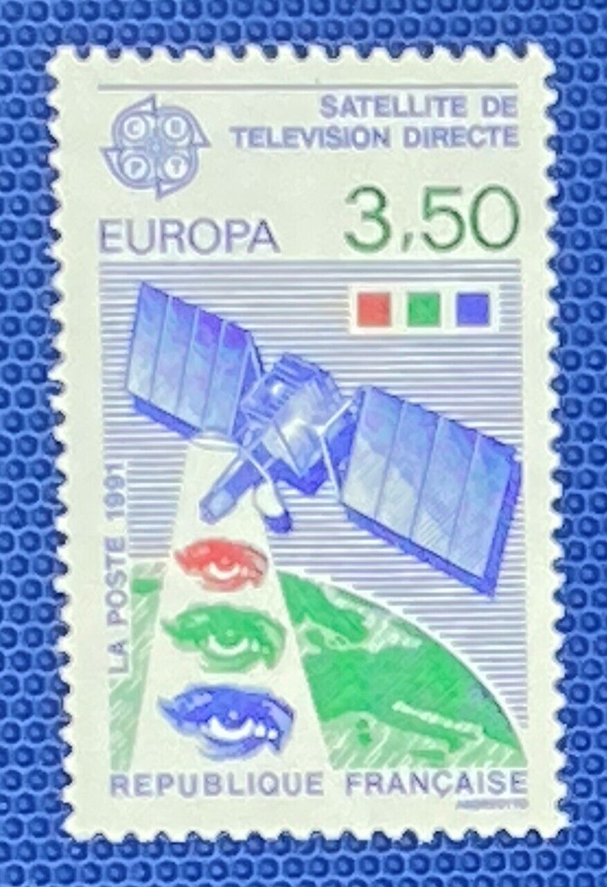 France 2255 MNH Communications T.V. Satellite