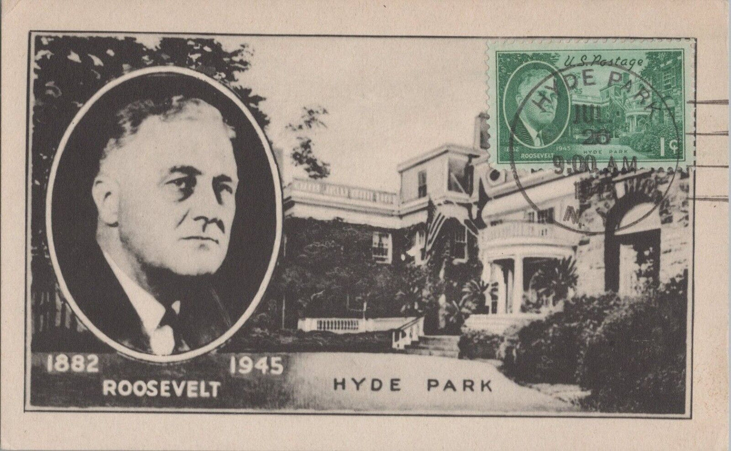 ZAYIX US  930--933 FDC Mellone 930-57A-57D Roosevelt Postcards 092222-SM14