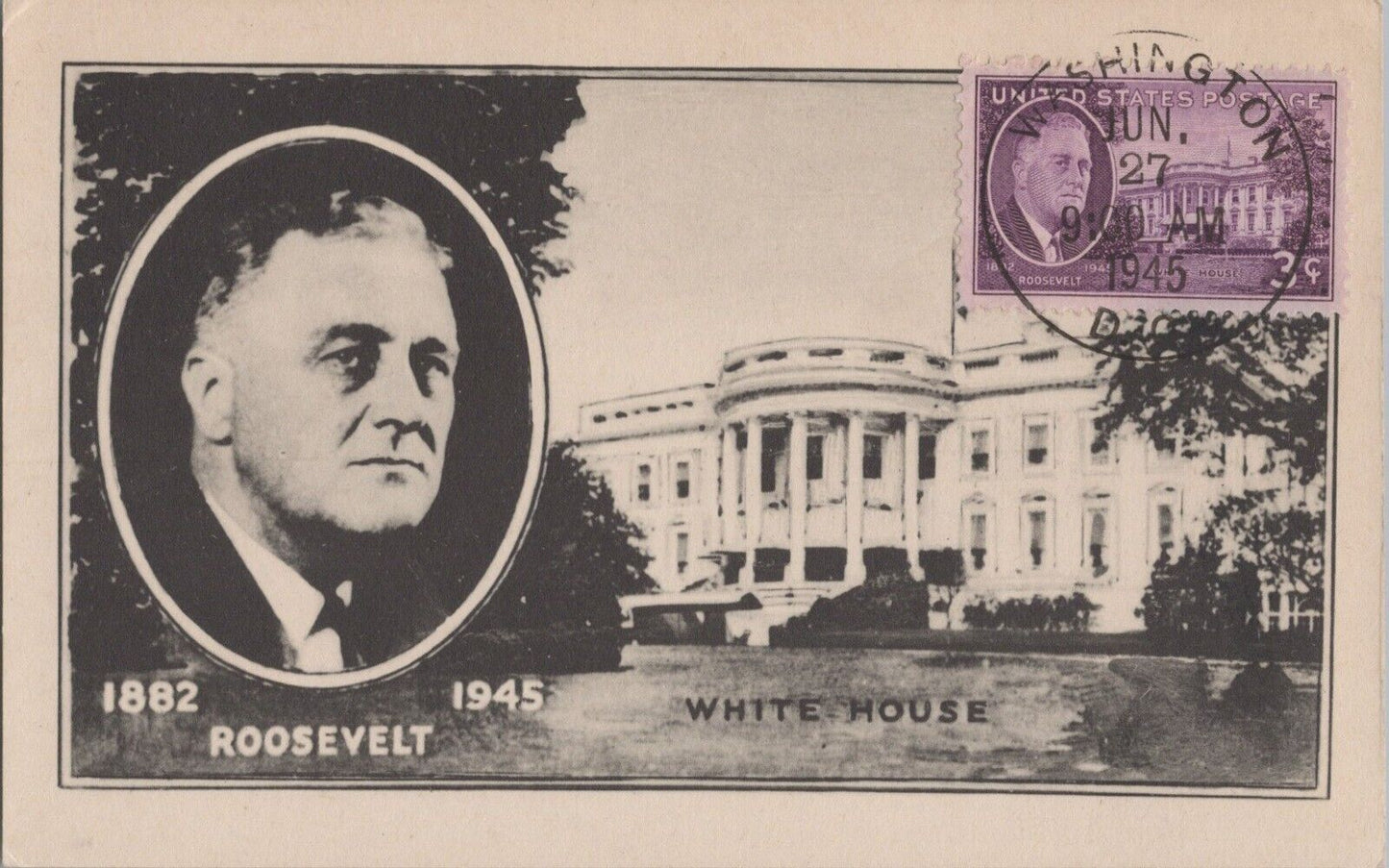 ZAYIX US  930--933 FDC Mellone 930-57A-57D Roosevelt Postcards 092222-SM14