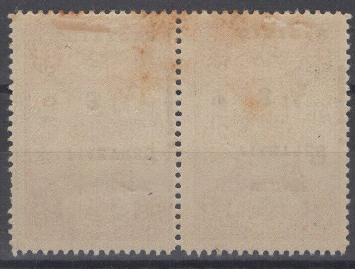 Cilicia 99d MH Pair 3 1/2pi on 5pa Inverted Overprint 092422S146