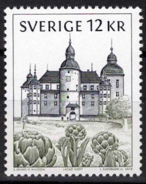 Sweden 2628 MNH Architecture Lacko Castle Landmark 100222S119M