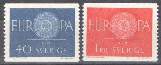 Sweden 562-563 MNH Europa CEPT  100222S108