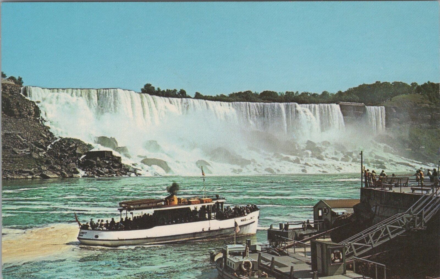 ZAYIX Postcard Niagara Falls, Ontario, Canada Maid of the Mists 102022-PC30