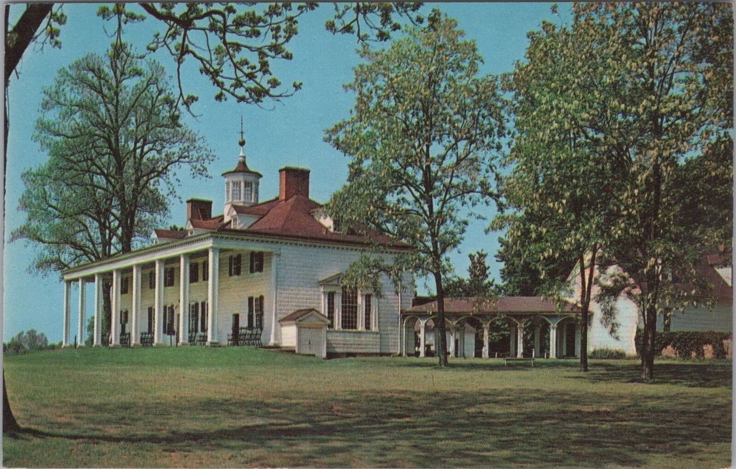 ZAYIX Postcard Home of Washington Mount Vernon, Virginia Mayer PC Co 102022-PC61