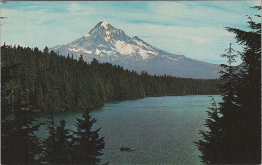 ZAYIX Postcard Mt. Hood and Lost Lake, Oregon highest mountain 102022-PC69