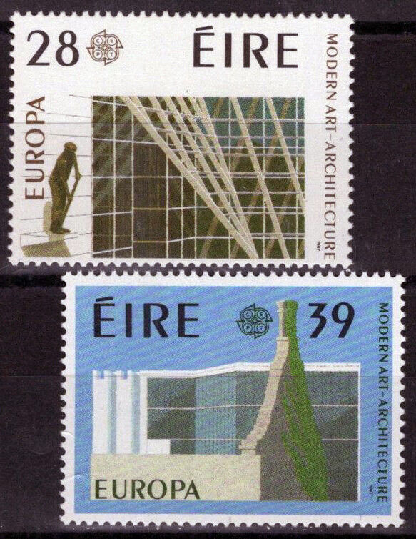 Ireland 689-690 MNH Europa Cept Modern Architecture Monastery 101822S147