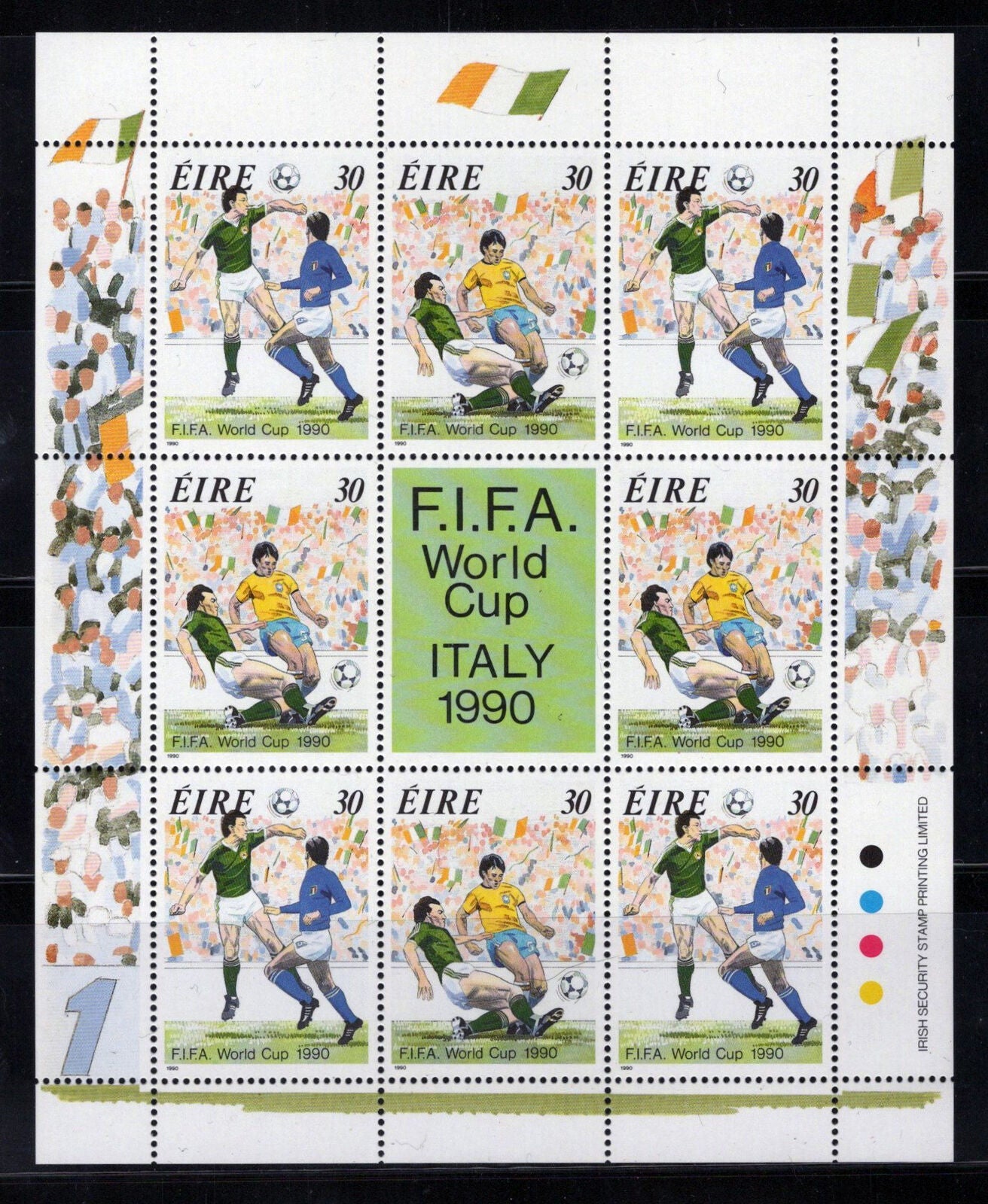 Ireland 799-800a MNH World Cup Soccer Sports Athletes 092222SM78