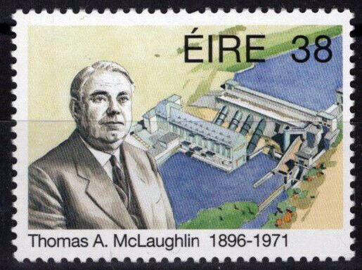 Ireland 1017 MNH Thomas McLaughlin Hydroelectric Power Station 101922S08