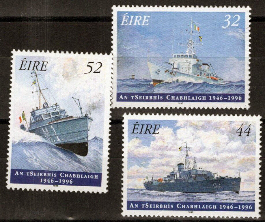 Ireland 1019-1021 MNH Irish Naval Service Ships Military 101922S10