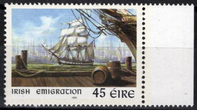 Ireland 1168 MNH Ships Irish Emigration 101922S23