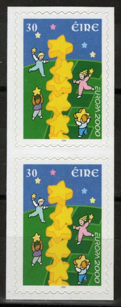 Ireland 1231 MNH Europa Cept Stars Children Self-Adhesive 101922S35