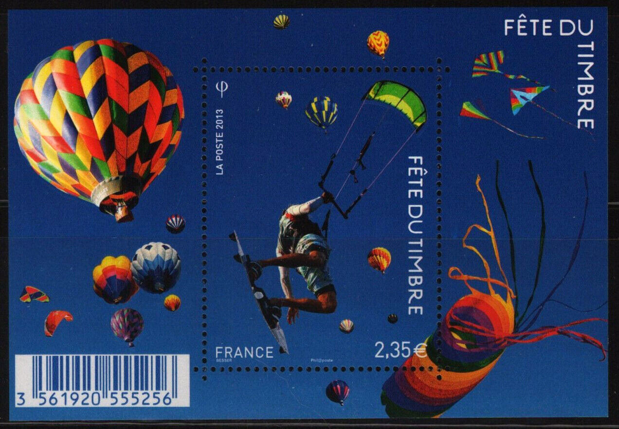 France 4486 MNH Balloons & Paraglider 092222SM96