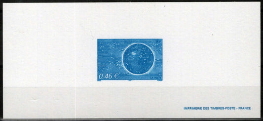 France 2918 MNH Proof Globe Microcircuits Communications 092222SM116